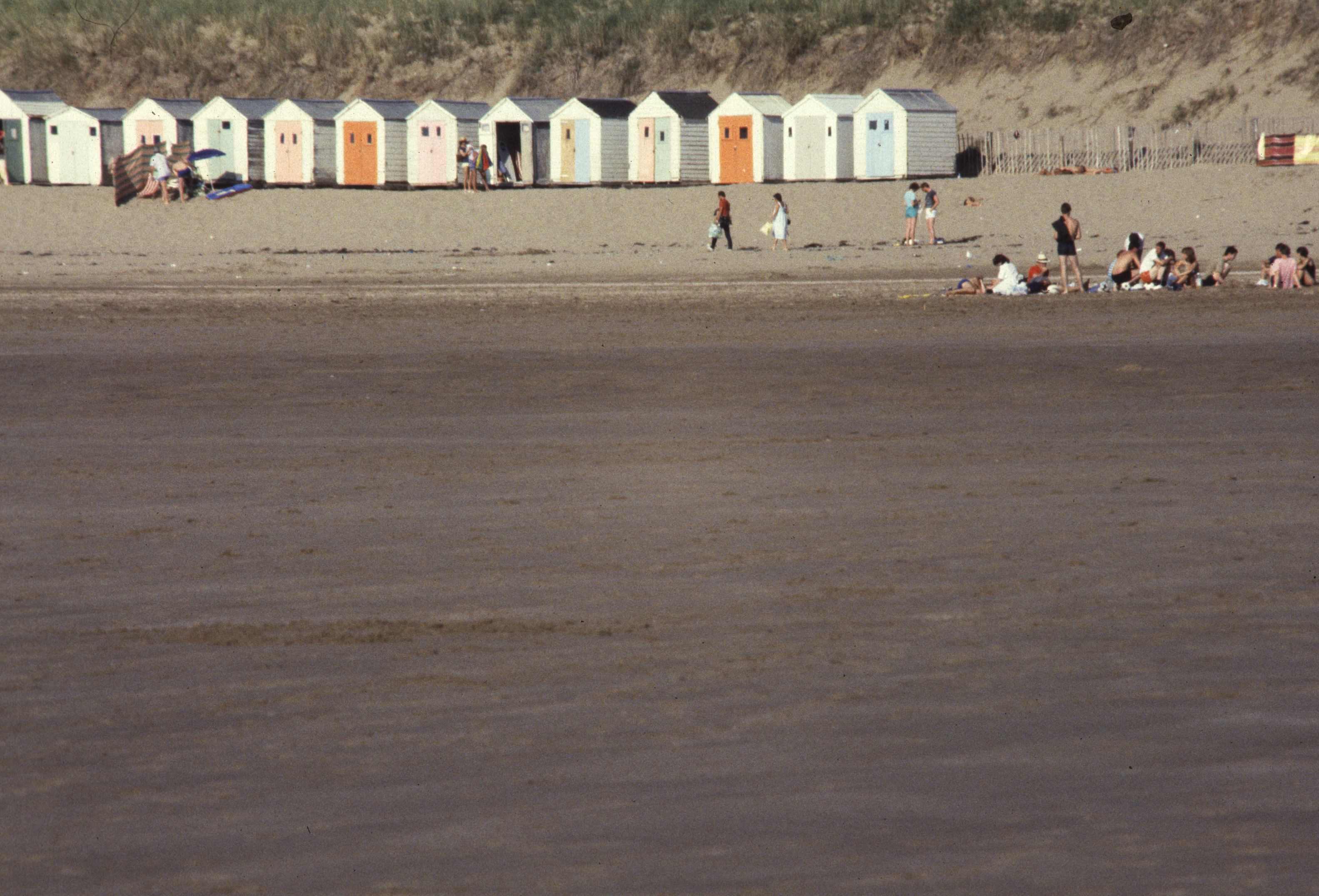Strand von Woolacombe, 1984