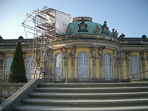Schloss Sans Soucis, 2005