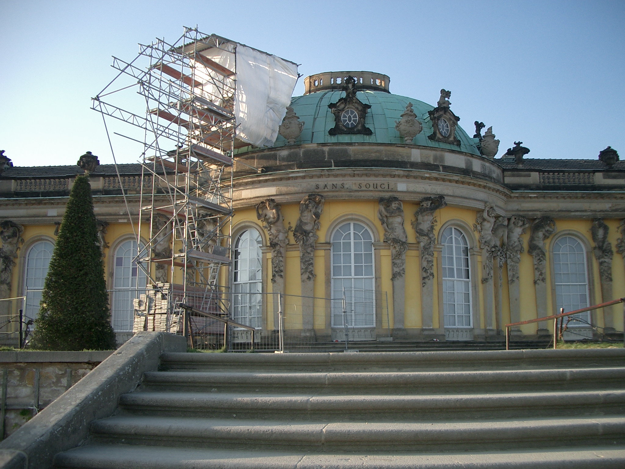 Schloss Sans Soucis, 2005